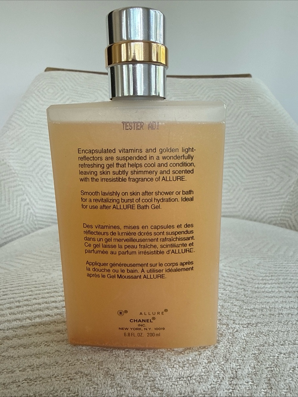 Allure Chanel Cooling Body Tonic - Picture 9 of 12